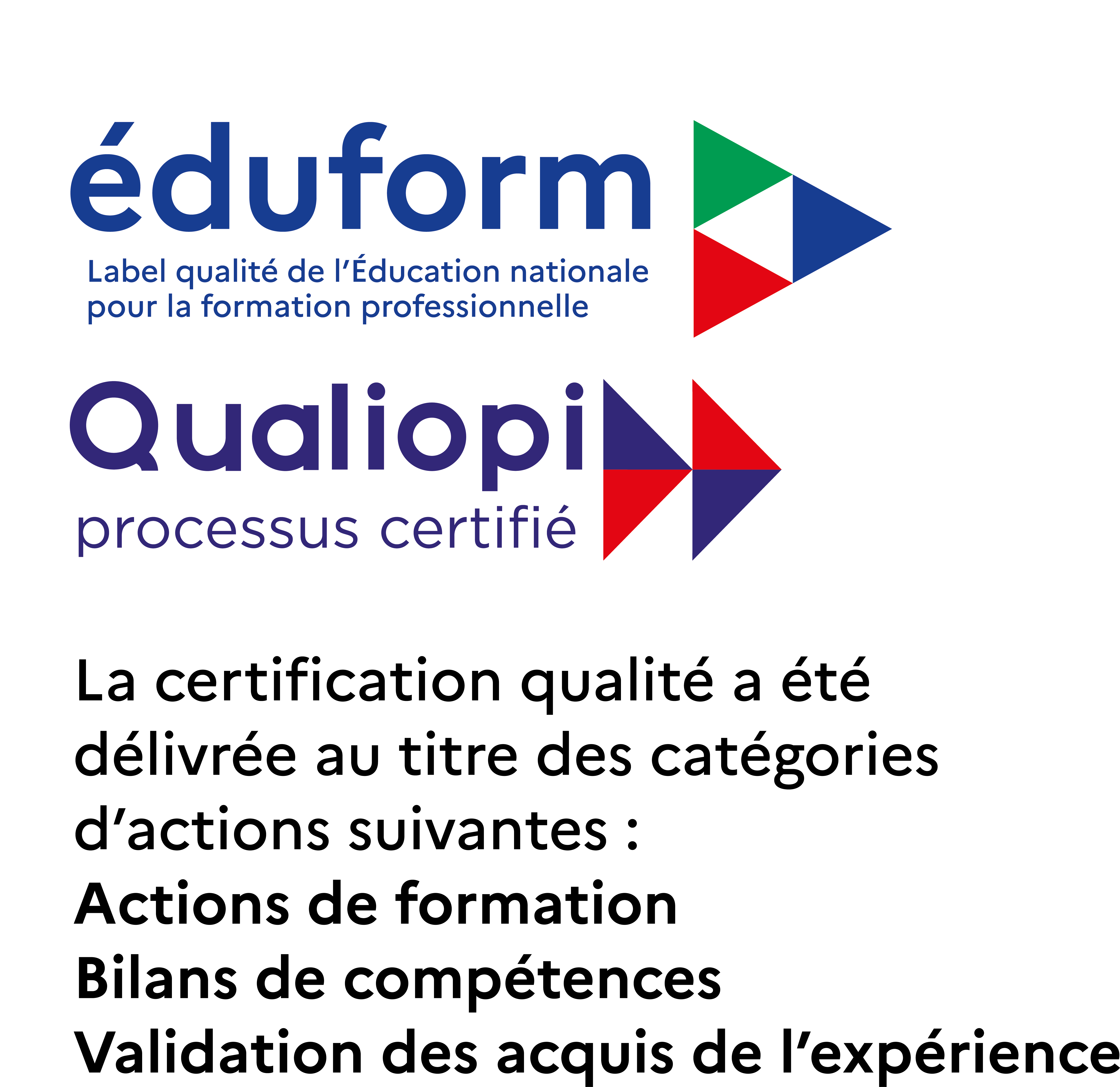 Logo Eduform Qualiopi 