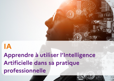 IA intégrer l’IA dans sa pratique professionnelle
